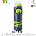 Viajar portátil BPA livre PE plástico garrafa de água de esporte (HDP-0401)